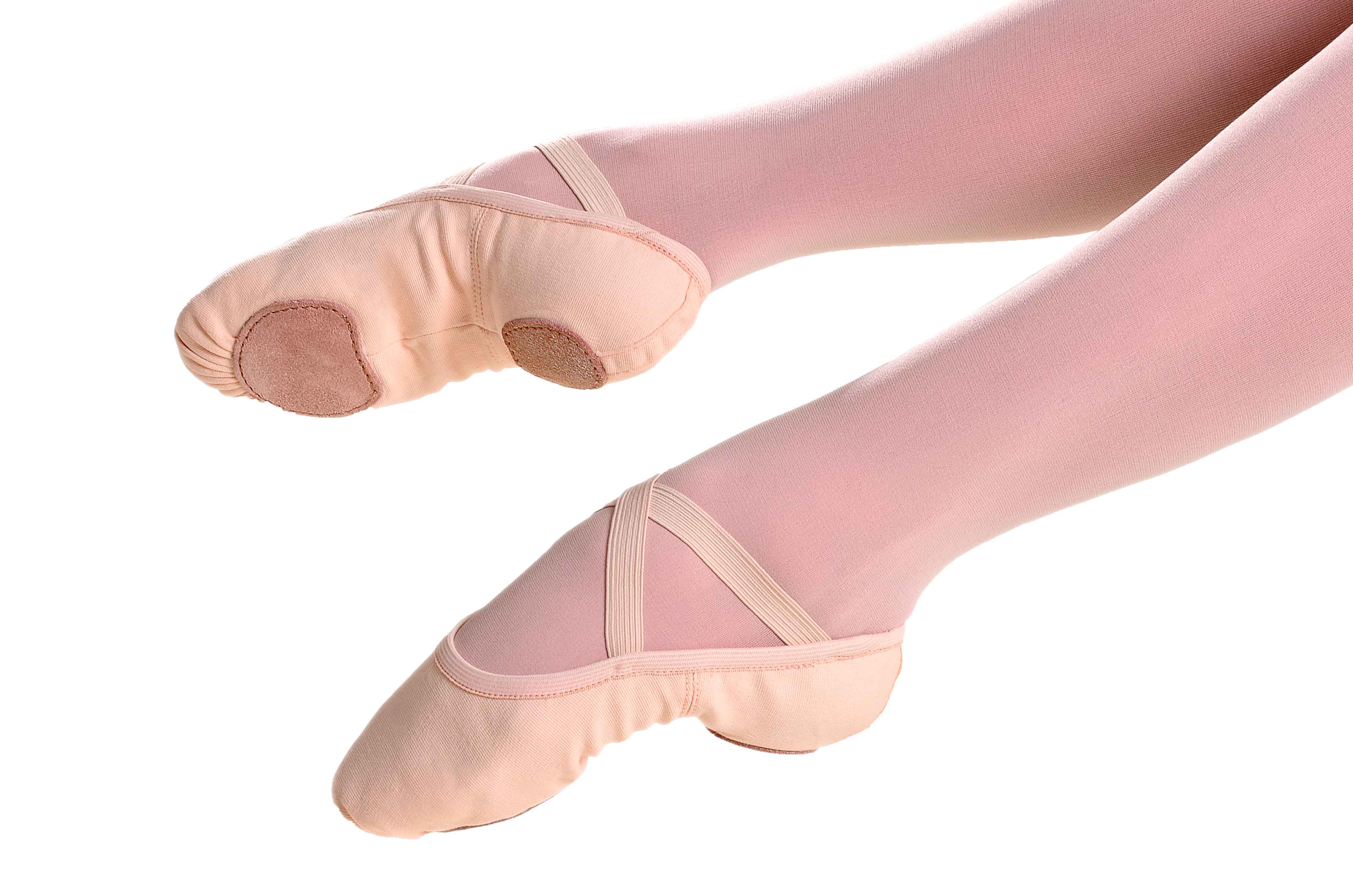 So Danca SD16 Pink Canvas Stretch Split Sole Ballet Dance Shoes